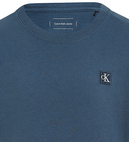 Calvin Klein T-Shirt - Mono Mini Abzeichen - Oceana