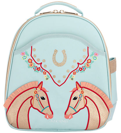 Jeune Premier Preschool Backpack - Ralphie - 10 L - Cavalry Flor
