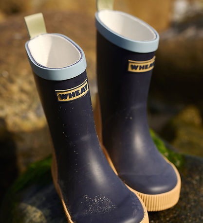 Bottes en Caoutchouc Wheat - Bottes en caoutchouc - Marine