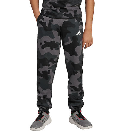 adidas Performance Sweatpants - J Camo FL - Svart/Vit