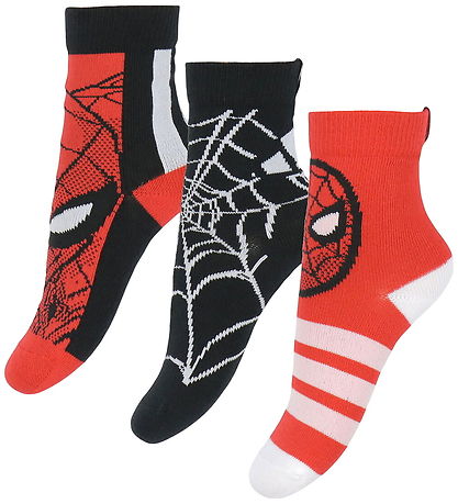 adidas Performance Socks - Spider-Man - 3-Pack - Purrub/Black