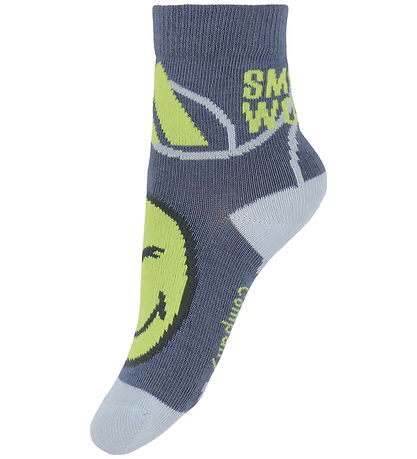 adidas Performance Sokkar - Smiley - Kolefni/Proloin/Byello