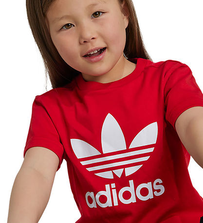 adidas Originals Stuttermabolur - Trefoil - BETSCA
