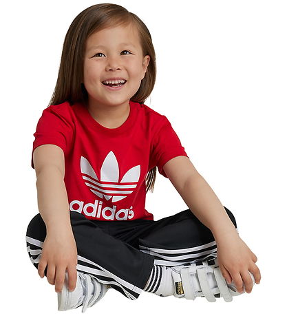 adidas Originals Stuttermabolur - Trefoil - BETSCA