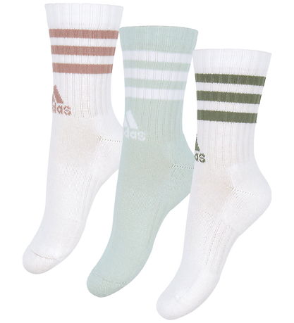 adidas Performance Socken - 3er-Pack - C SPW CRW - Weiß/Grün