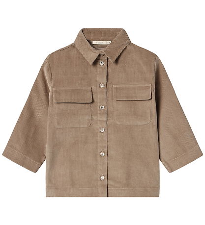 Fliink Hemd - Cord - Billy - Kiefer Bark