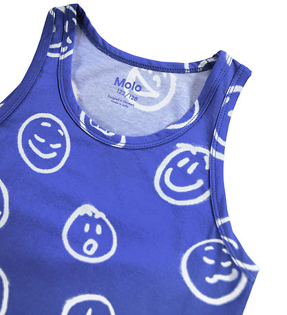 Molo Undershirt - Jayden - 2-Pack - Moon Moods Blue