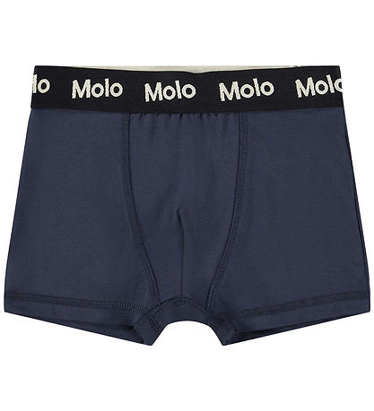 Molo Boxershorts - Justin - 2er-Pack - Moods Blue