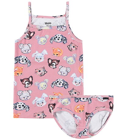 Molo Underkläder - Trosor/Topp - Janice - Lilla lillan Blush