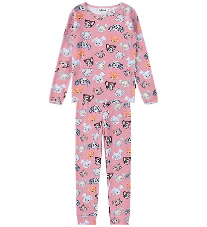 Molo Pyjama Set - Beanie - Itty Bitty Blush