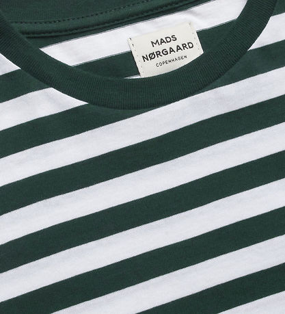 T-Shirt Mads Nørgaard - Midi Thorlino - Pinède/White