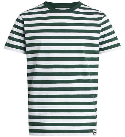 T-Shirt Mads Nørgaard - Midi Thorlino - Pinède/White