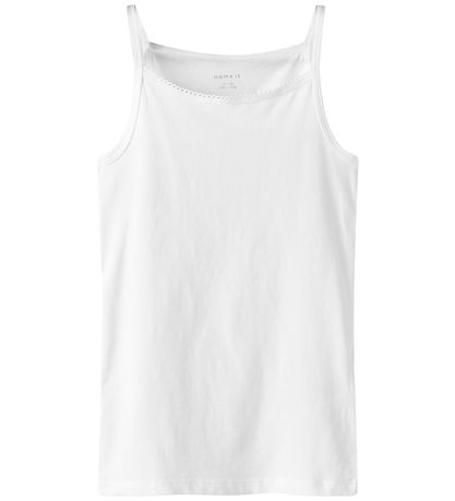 Name It Undershirt - NOOS - NkfStrap - 4-Pack - Black/w/2 x Brig