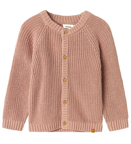 Lil' Atelier Cardigan - Prjónað - Núll - NmnEmlen - Misty Rose