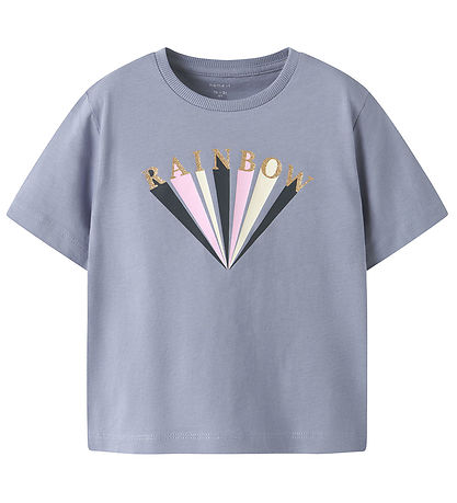 Name It T-Shirt - NmfKatinka - 2er-Pack - Pirouette/W. Purple Im