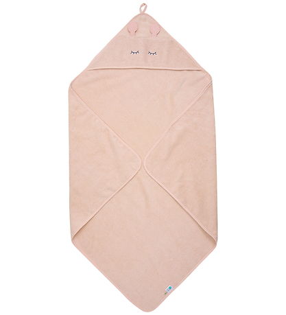 Pippi Baby towel - 83 x 83 cm - Rose Dust