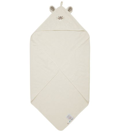 Pippi Baby towel - 83 x 83 cm - Egret