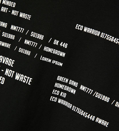 Name It T-shirt - NkmLavern - Black