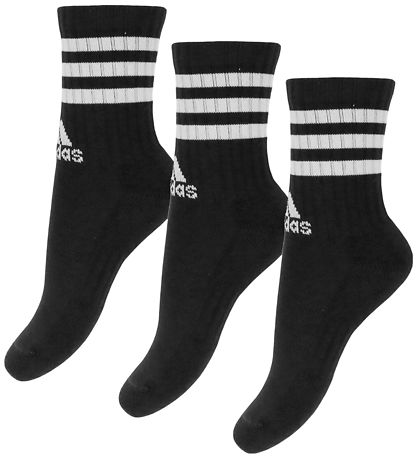 adidas Performance Socks - 3-Pack - 3S C CRW - Black/White