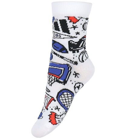adidas Performance Strumpor - 3-pack - Klotter - Royblu/White/Sv