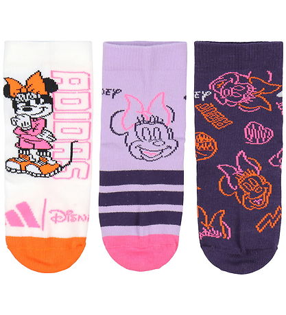 adidas Performance Socks - 3-Pack - LK DY MI - Owhite/Aurplu/P