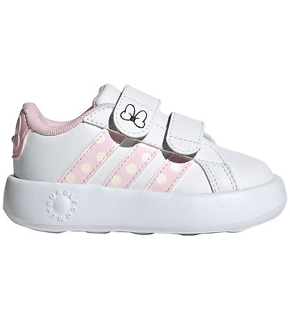 adidas Performance Skór - Grand Dómstóll Minnie - Ftwwht/Clpink/