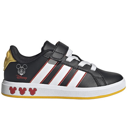 adidas Performance Schuhe - Grand Court Mickey EL - Cblack/Ftwwh