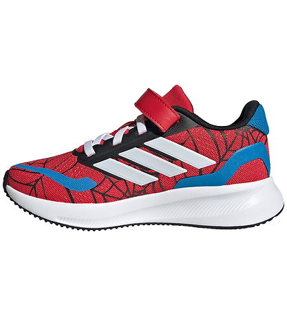 adidas Performance Skór - Runfalcon Spider-Man EL - Purrub/Ftwwh