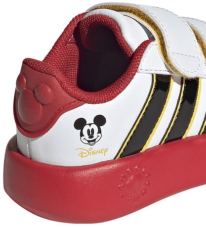 adidas Performance Skór - Grand Court Mickey - Ftwwht/Cblack/Bog