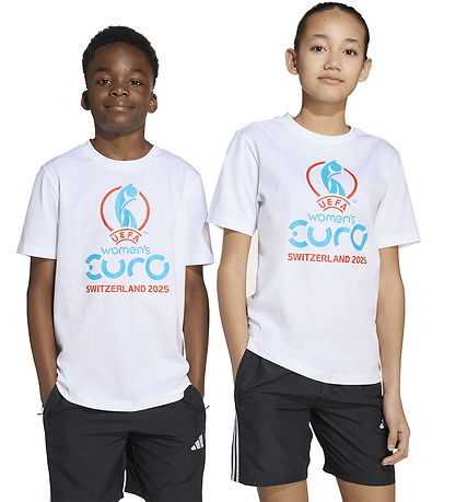 adidas Performance Stuttermabolur - OE - Hvítt