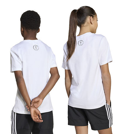 adidas Performance Stuttermabolur - OE - Hvítt
