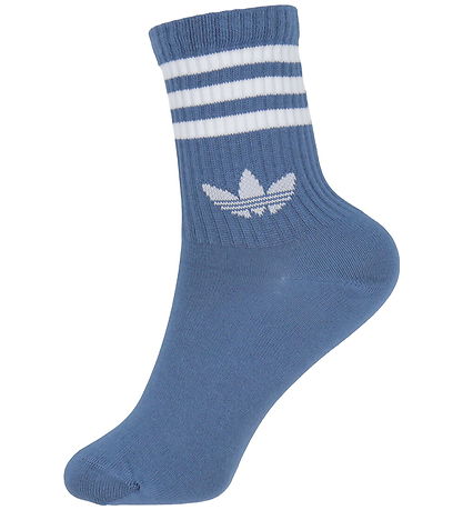 adidas Originals Socken - 3er-Pack - 3S Crew - Ashblu/Nindig/Kar
