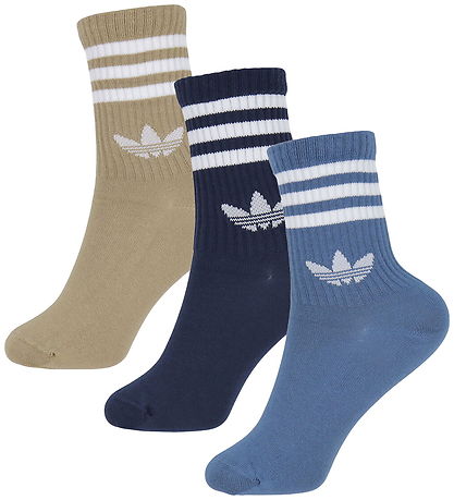 adidas Originals Socken - 3er-Pack - 3S Crew - Ashblu/Nindig/Kar