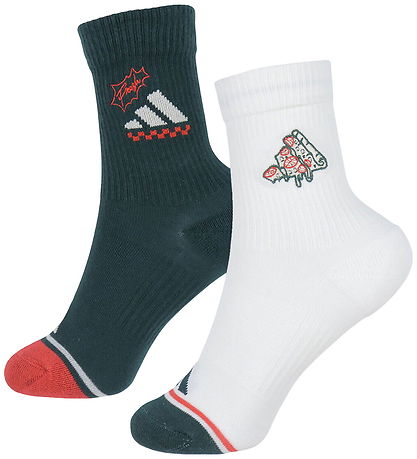 adidas Performance Socken - 2er-Pack - Pizza - White/Aurivy/Wonw
