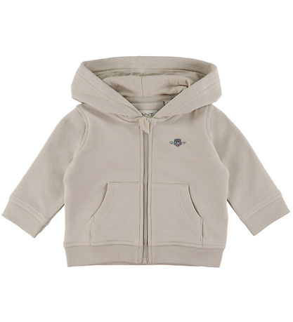 GANT Cardigan - Shield - Soft Oats