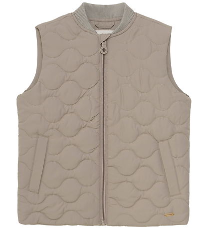Minymo Weste - Quilted - Timberwolf