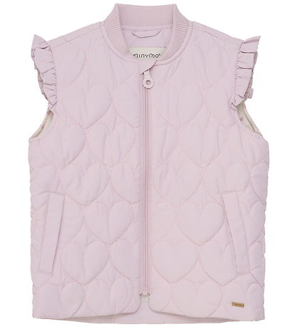 Minymo Waistcoat - Quilted - Burnished Lilac