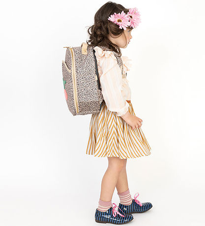 Jeune Premier Preschool Backpack - Ralphie - 10 L - Leopard Cher
