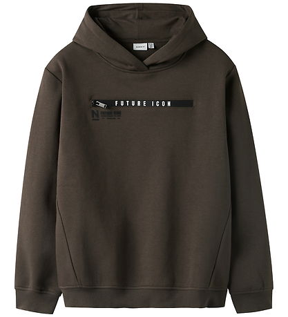 Name It Kapuzenpullover - NkmLeonas - Türkischer Kaffee