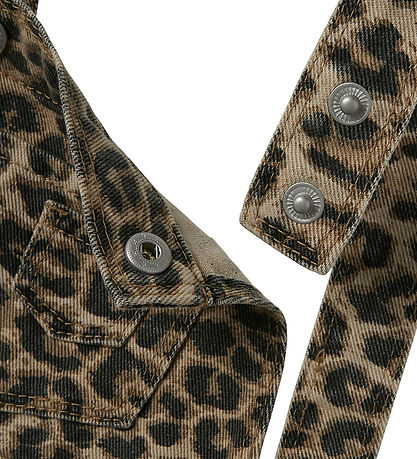 Spencer Name It - NmfOphelia - Argent Vison/Leopard