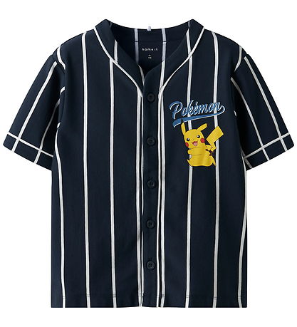 Name It Stuttermabolur - NkmMaska - Pokémon - Dökkblátt Blazer