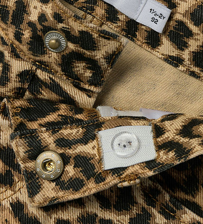 Name It Shorts - NmfRose - Silbernerz/Leopard