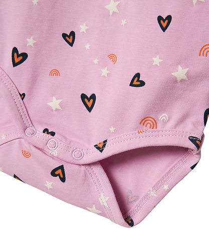 Name It Samfella l/e - NbfVandora - Pastel Lavender/Hearts