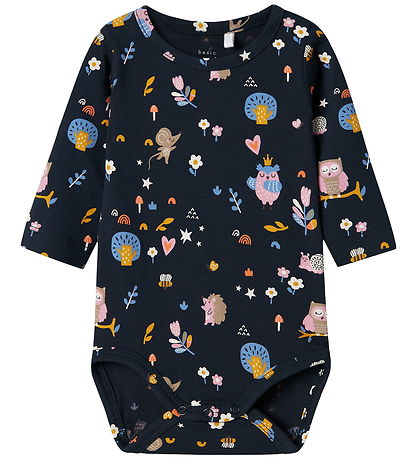 Name It Samfella l/e - NbfVandora - Dark Sapphire/Birds
