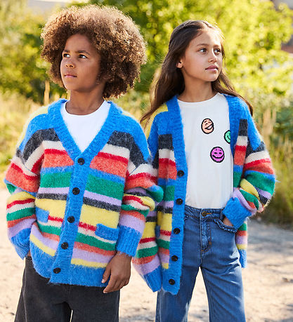 Molo Cardigan - Knitted - Brutus - Fyzzy Stripe