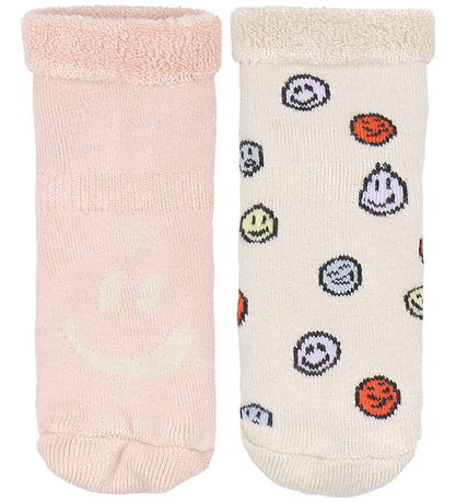 Molo Socken - Bambus/Viskose - Nodda - 2er-Pack - Rose Cloud