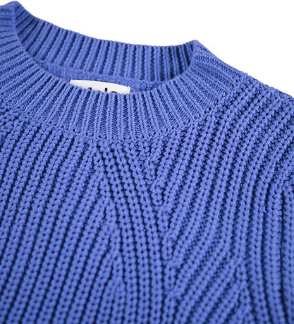 Molo Blouse - Knitted - Gillis - Violet Blue