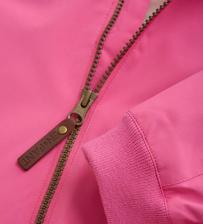 En Fant Lightweight Jacket - Bombs - Shocking Pink