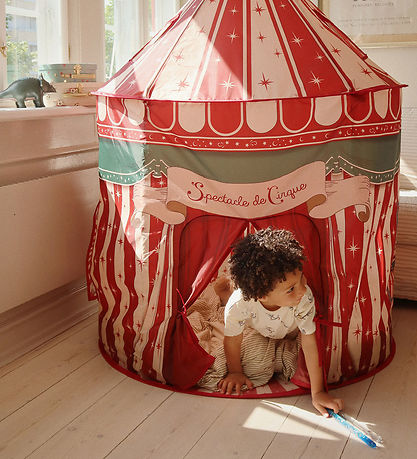 Konges Sløjd Play Tent - Circus tent - Pop Up - 100x100x130 cm