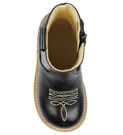 Angulus Boots - Cowboy - Black